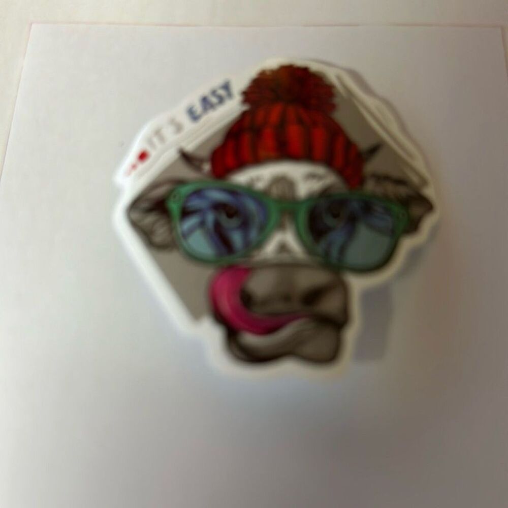 Cow‎ Sticker